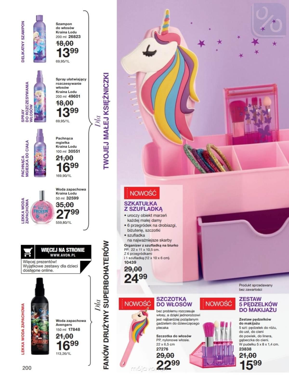 Gazetka promocyjna Avon str. 200