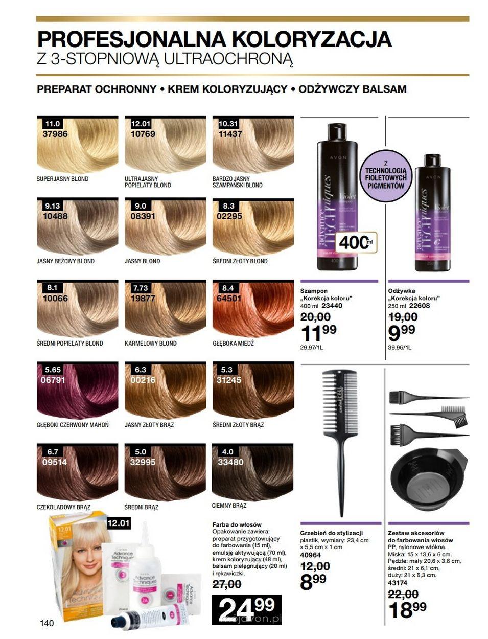 Gazetka promocyjna Avon str. 140