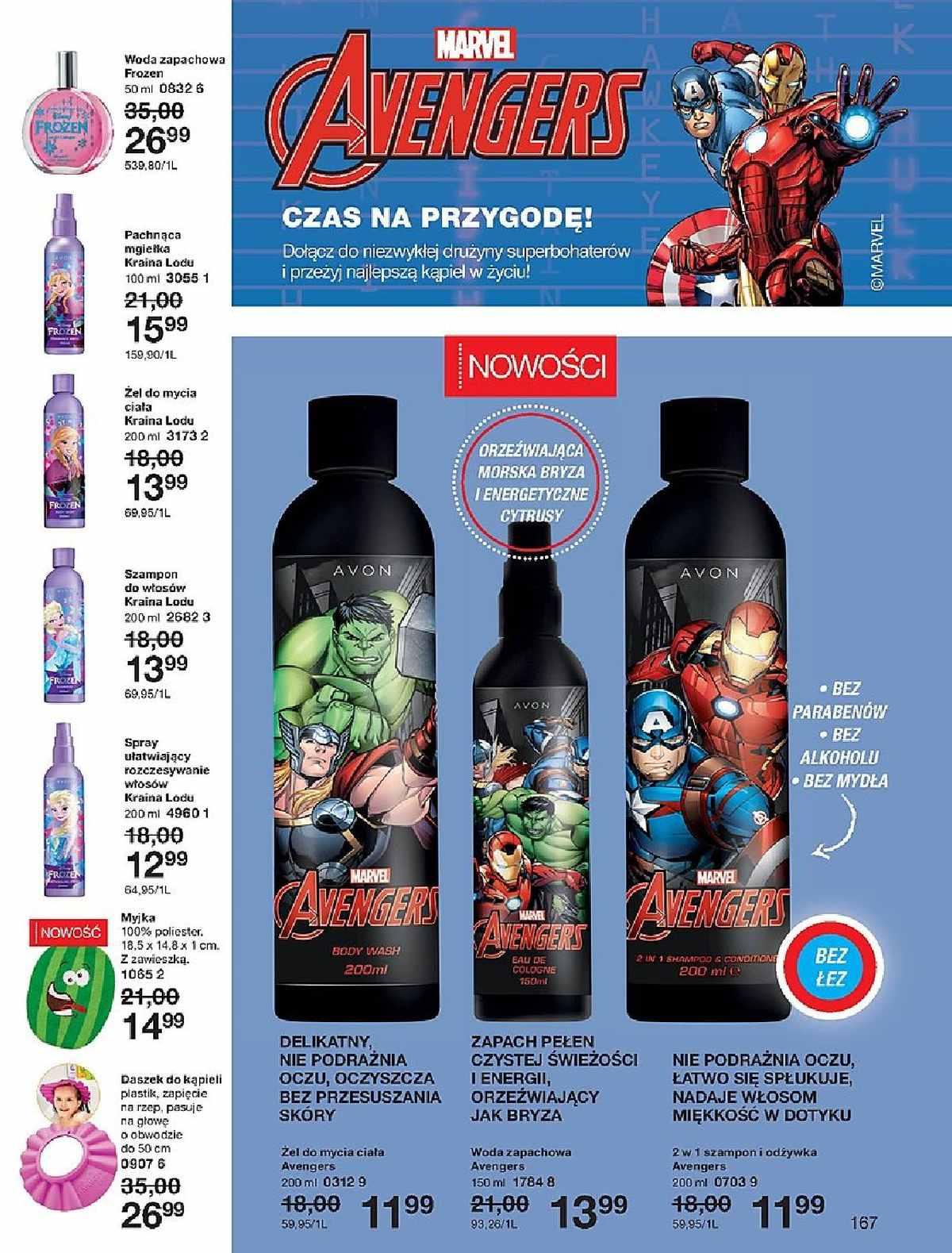 Gazetka promocyjna Avon str. 167