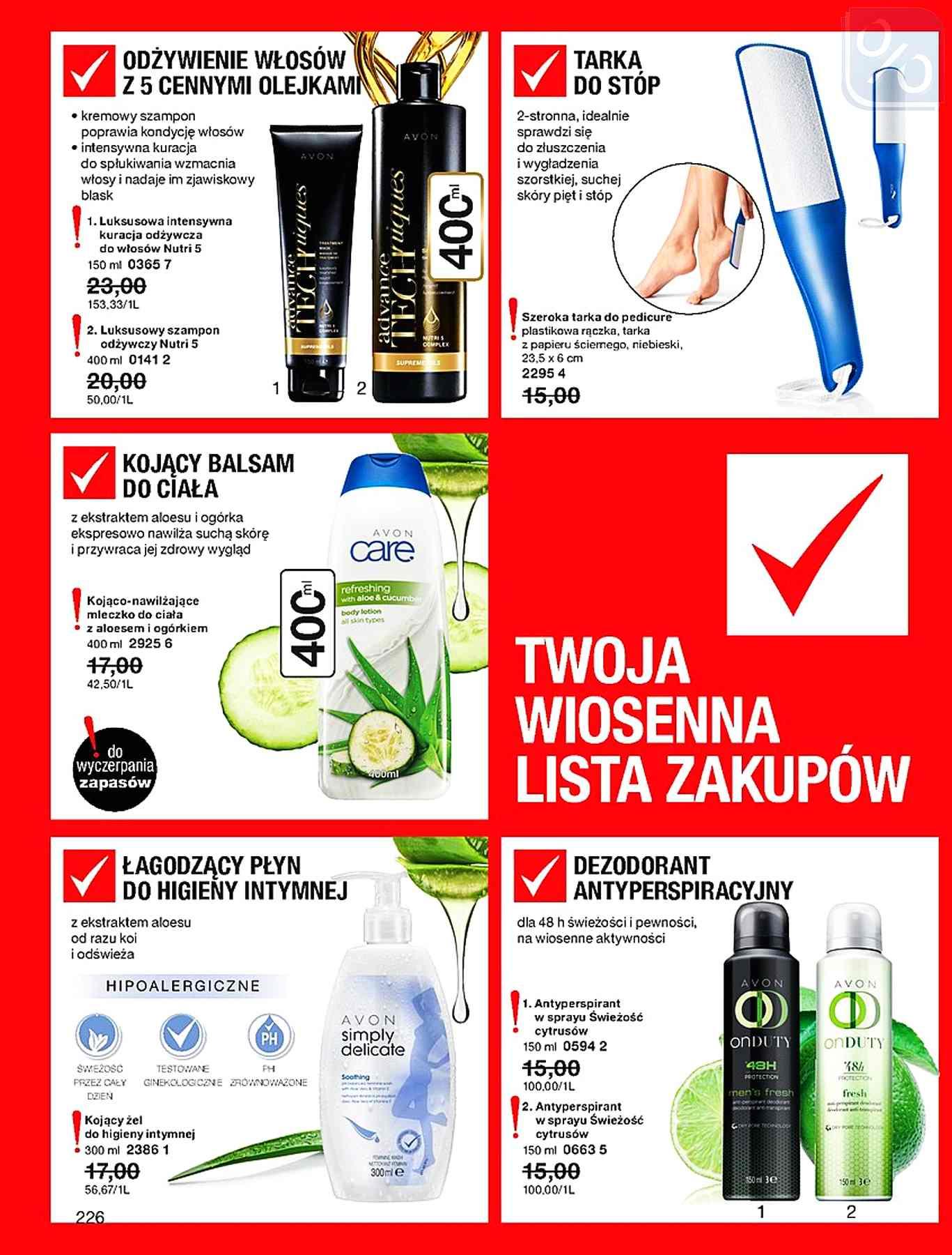 Gazetka promocyjna Avon str. 220