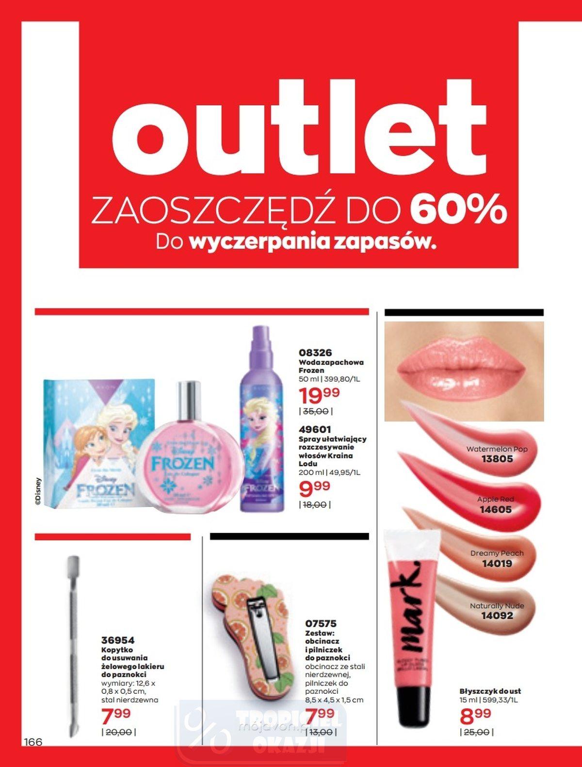 Gazetka promocyjna Avon str. 166