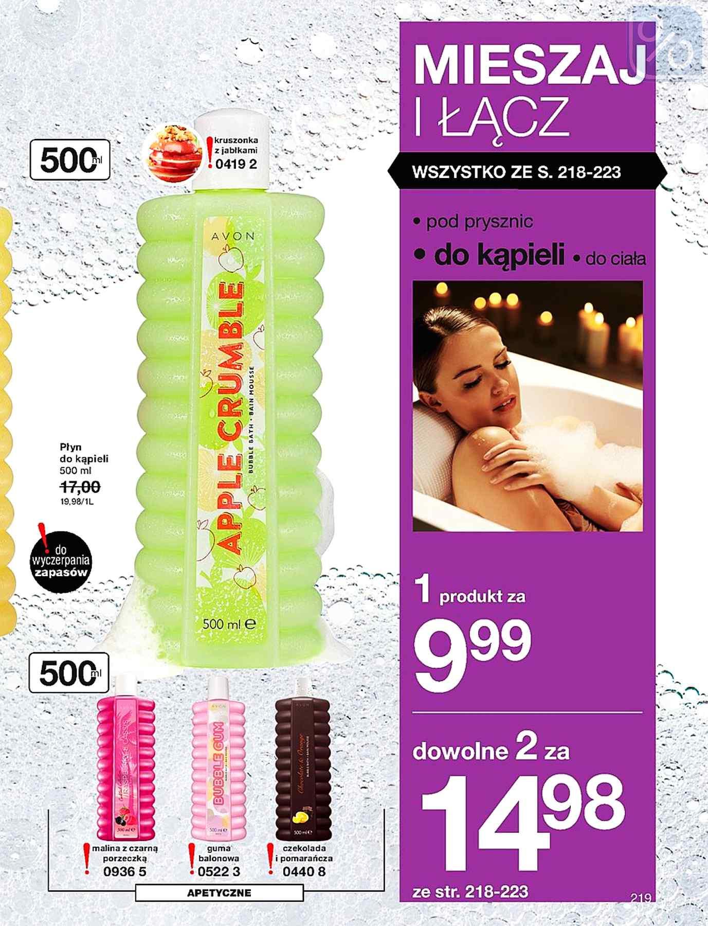 Gazetka promocyjna Avon str. 219