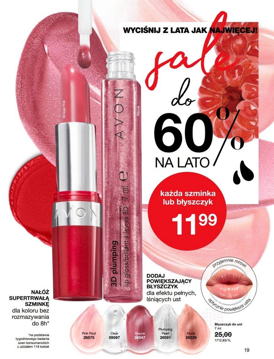 Gazetka promocyjna Avon str. 19
