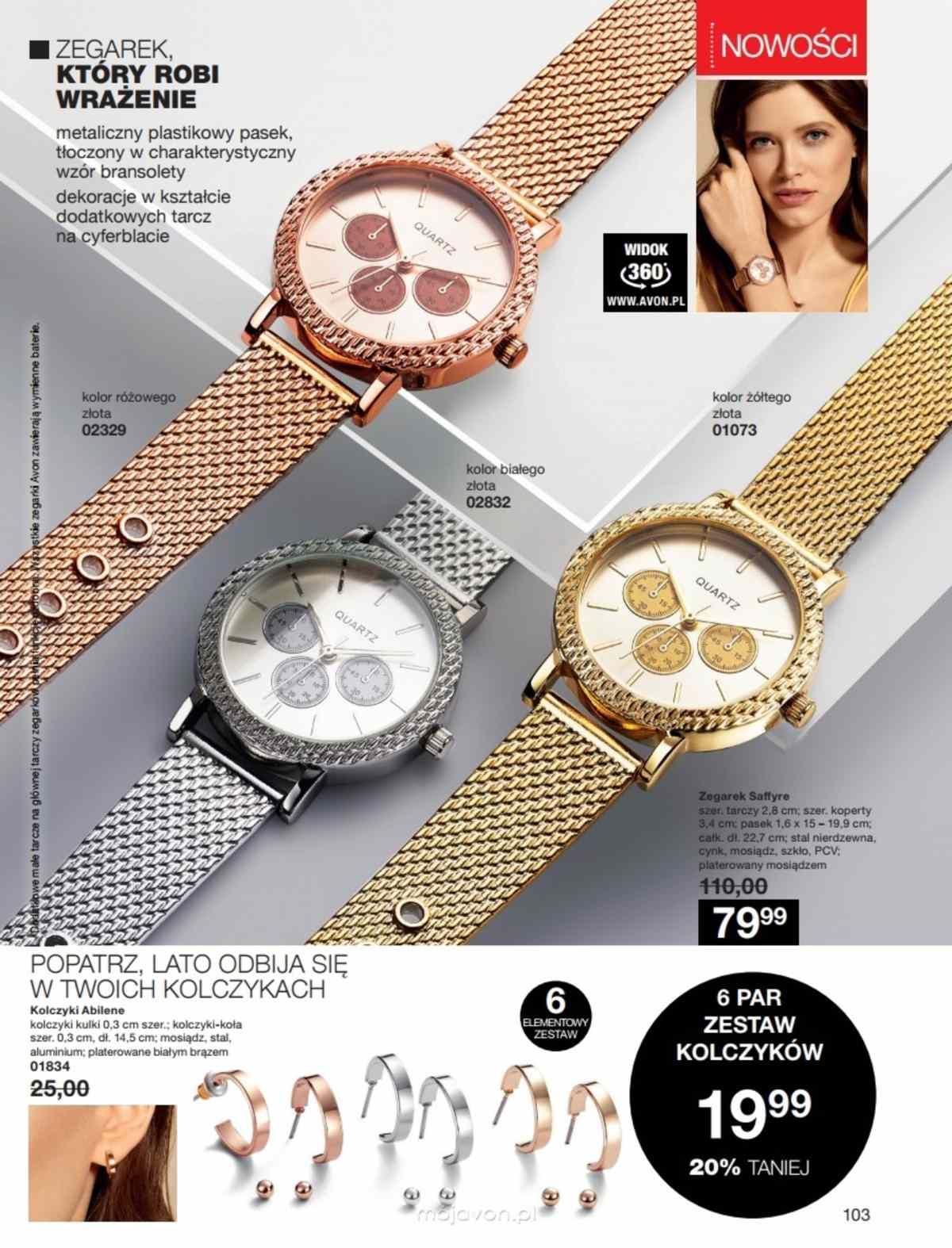 Gazetka promocyjna Avon str. 103