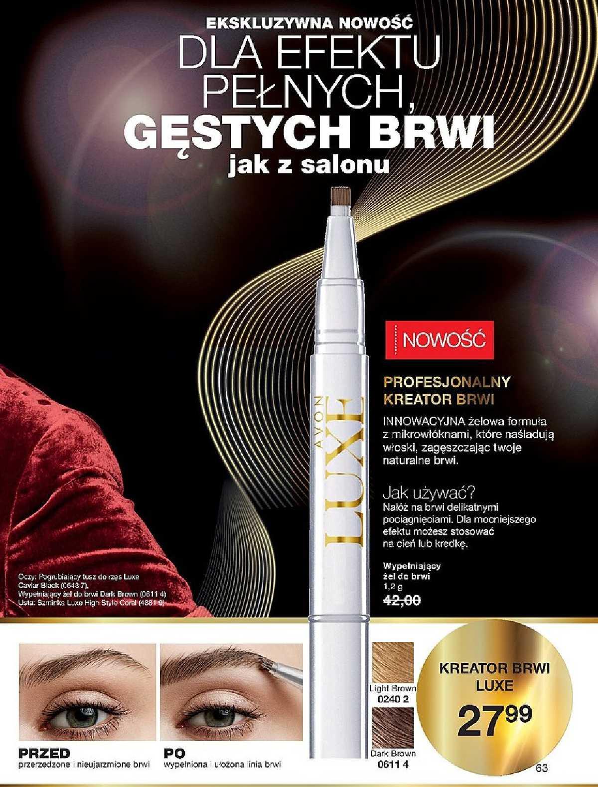 Gazetka promocyjna Avon str. 63