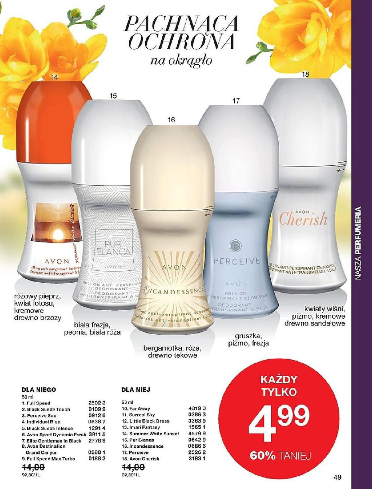Gazetka promocyjna Avon str. 49