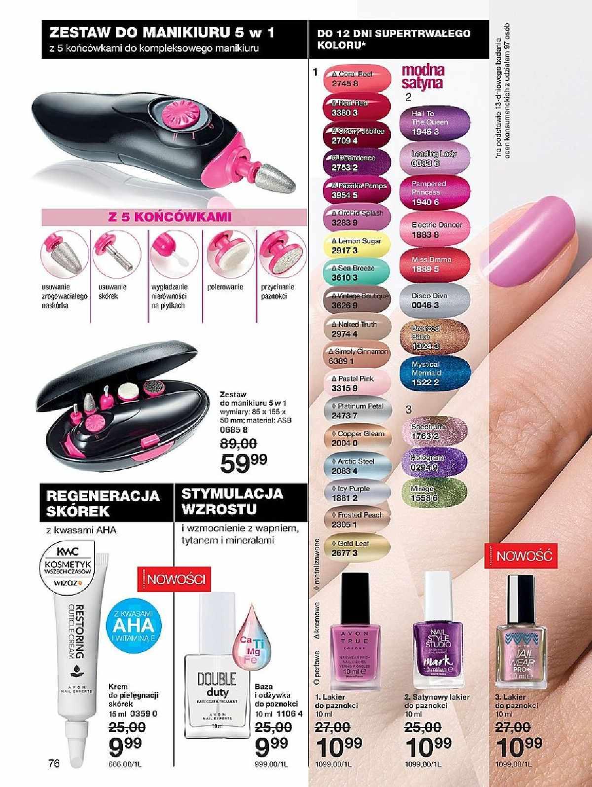 Gazetka promocyjna Avon str. 76