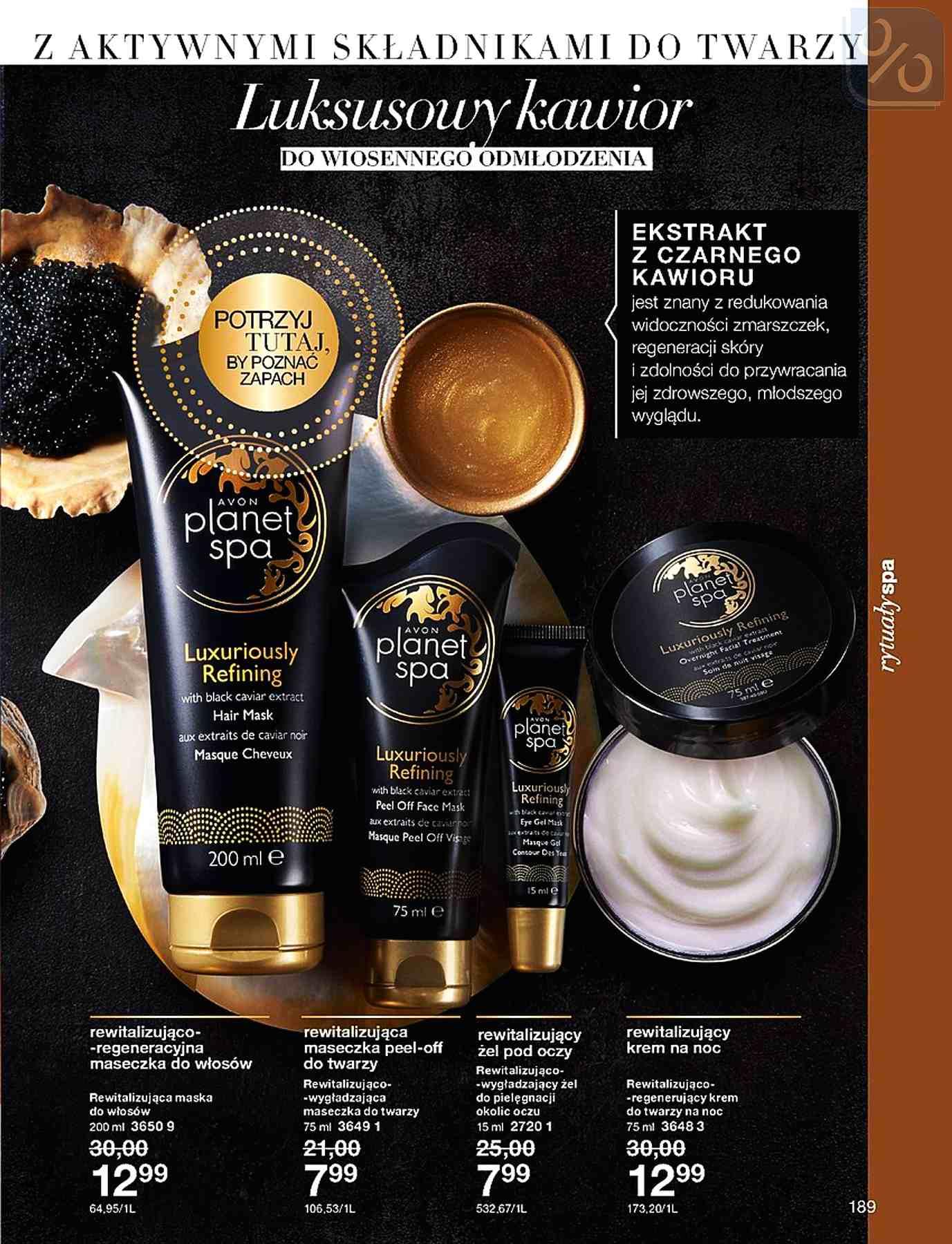Gazetka promocyjna Avon str. 189