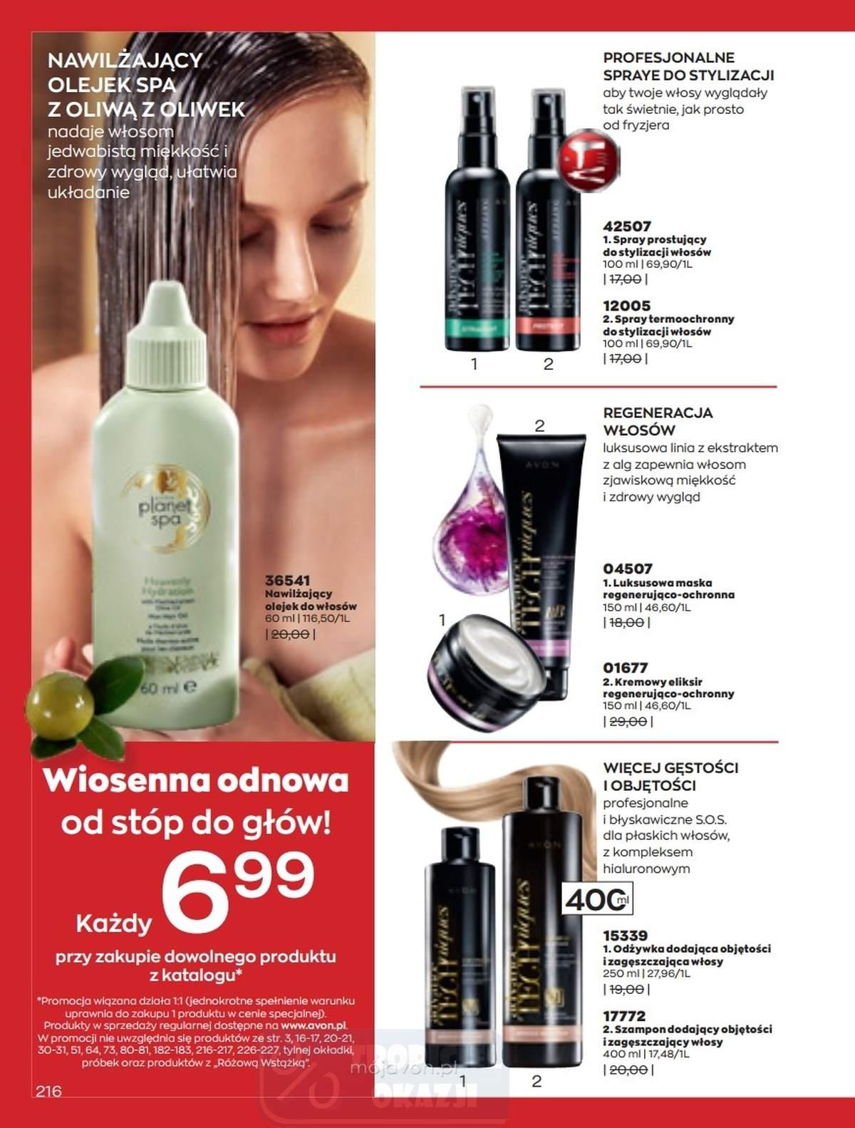 Gazetka promocyjna Avon str. 216