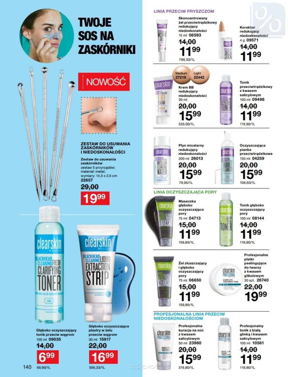 Gazetka promocyjna Avon str. 140