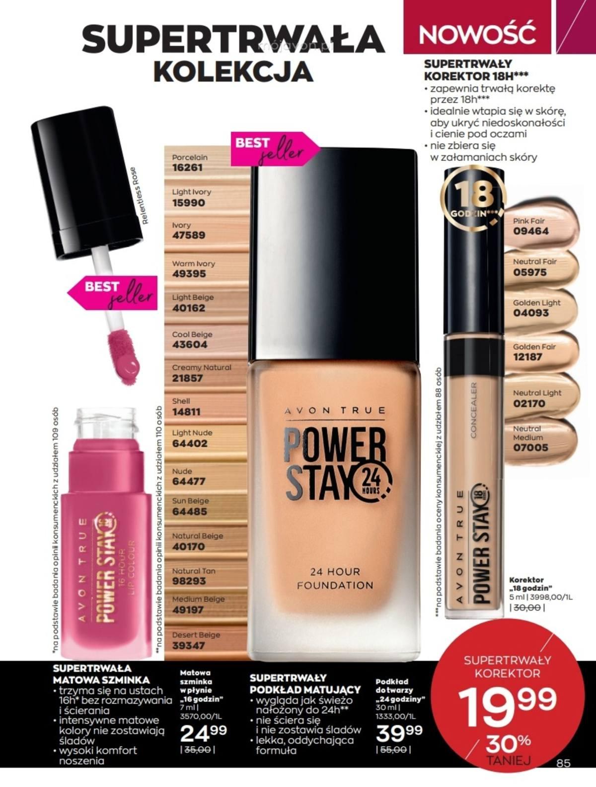 Gazetka promocyjna Avon str. 85