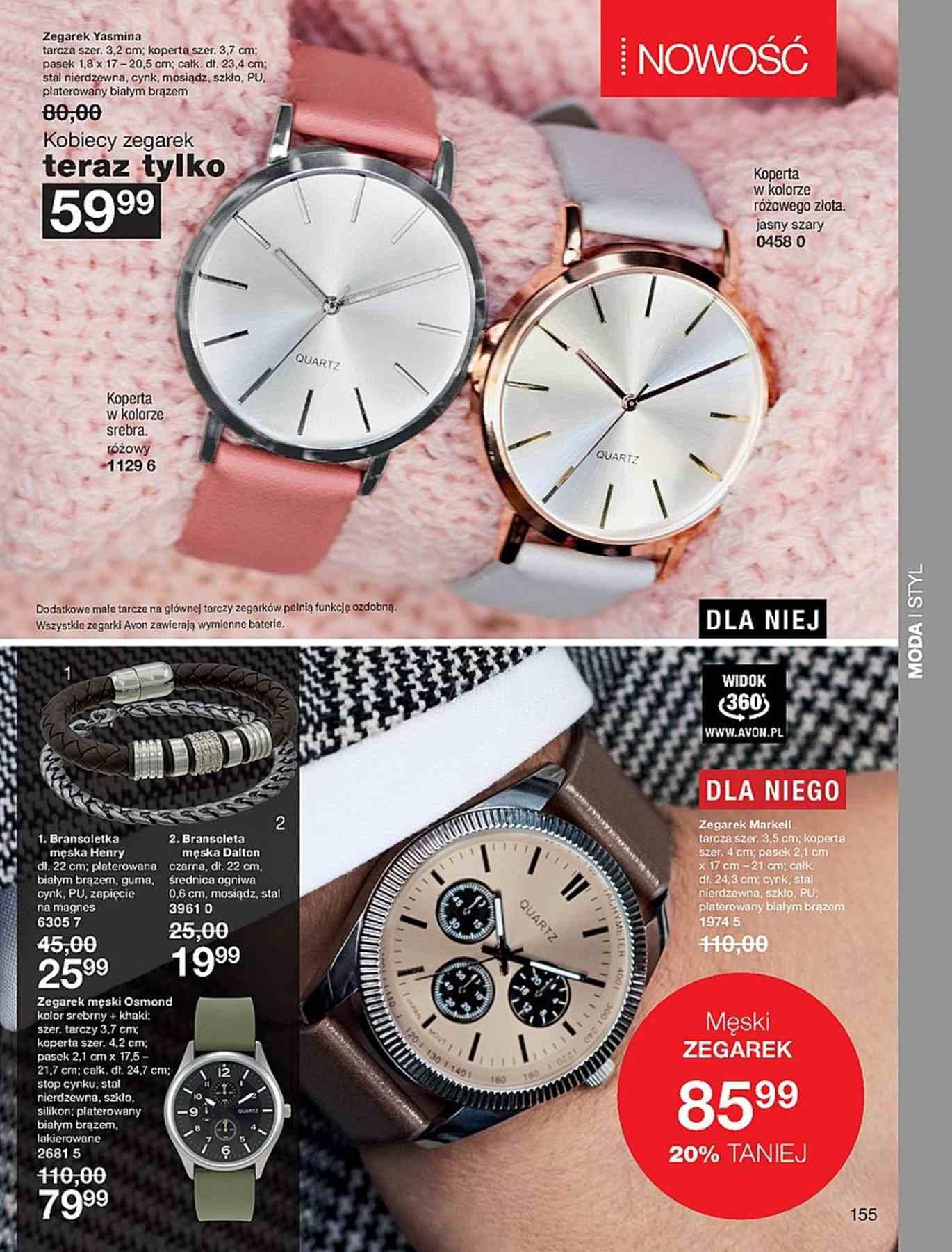 Gazetka promocyjna Avon str. 155