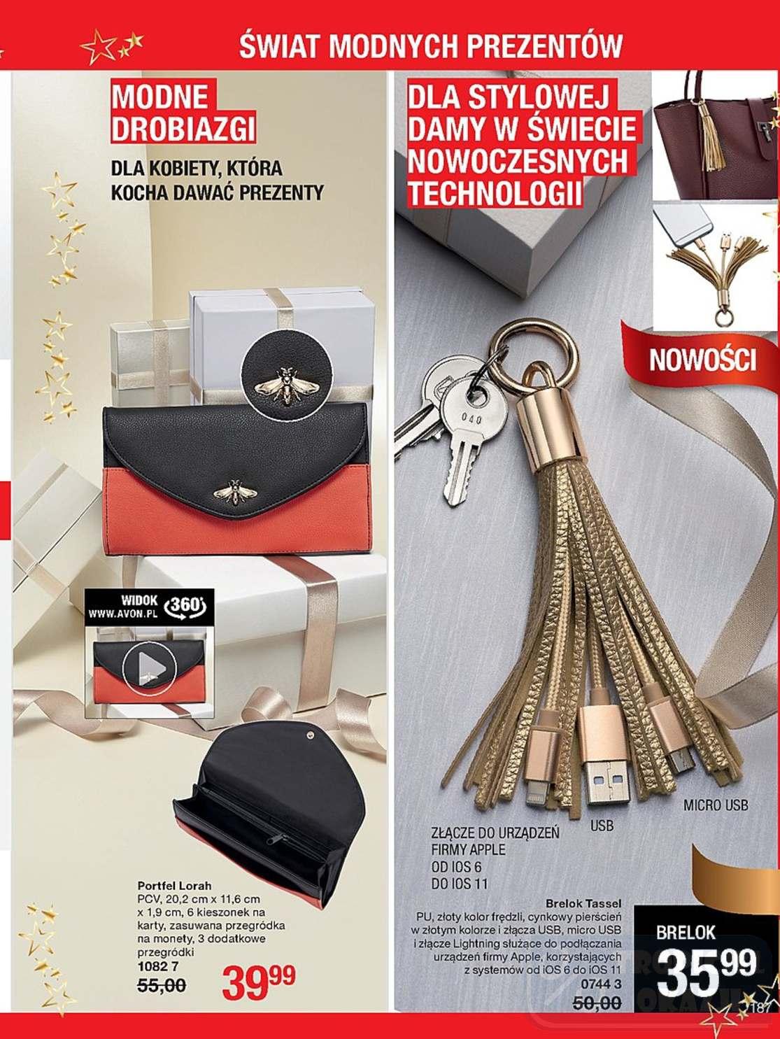 Gazetka promocyjna Avon str. 187