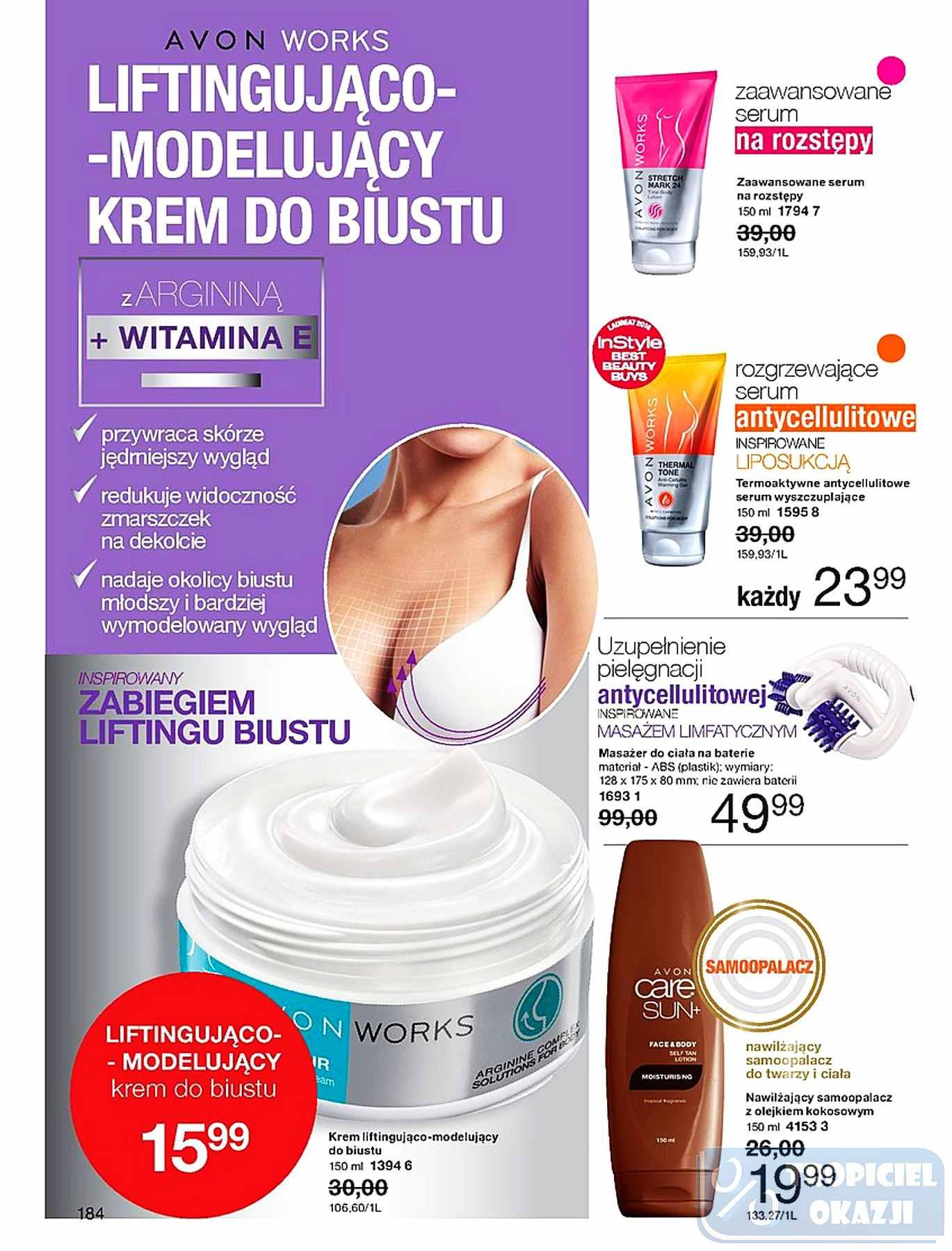 Gazetka promocyjna Avon str. 184