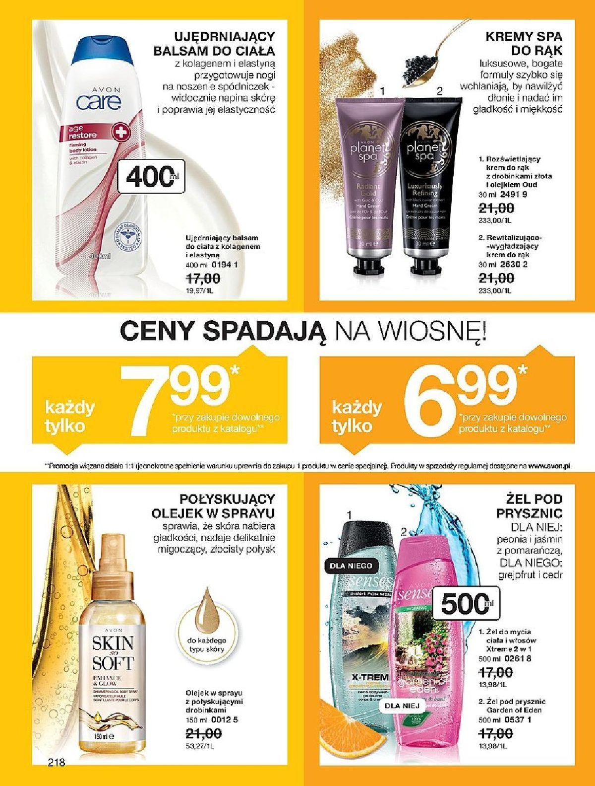 Gazetka promocyjna Avon str. 219