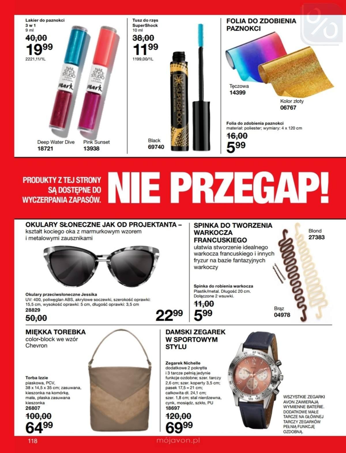 Gazetka promocyjna Avon str. 118