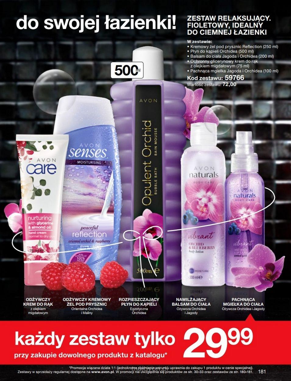 Gazetka promocyjna Avon str. 181