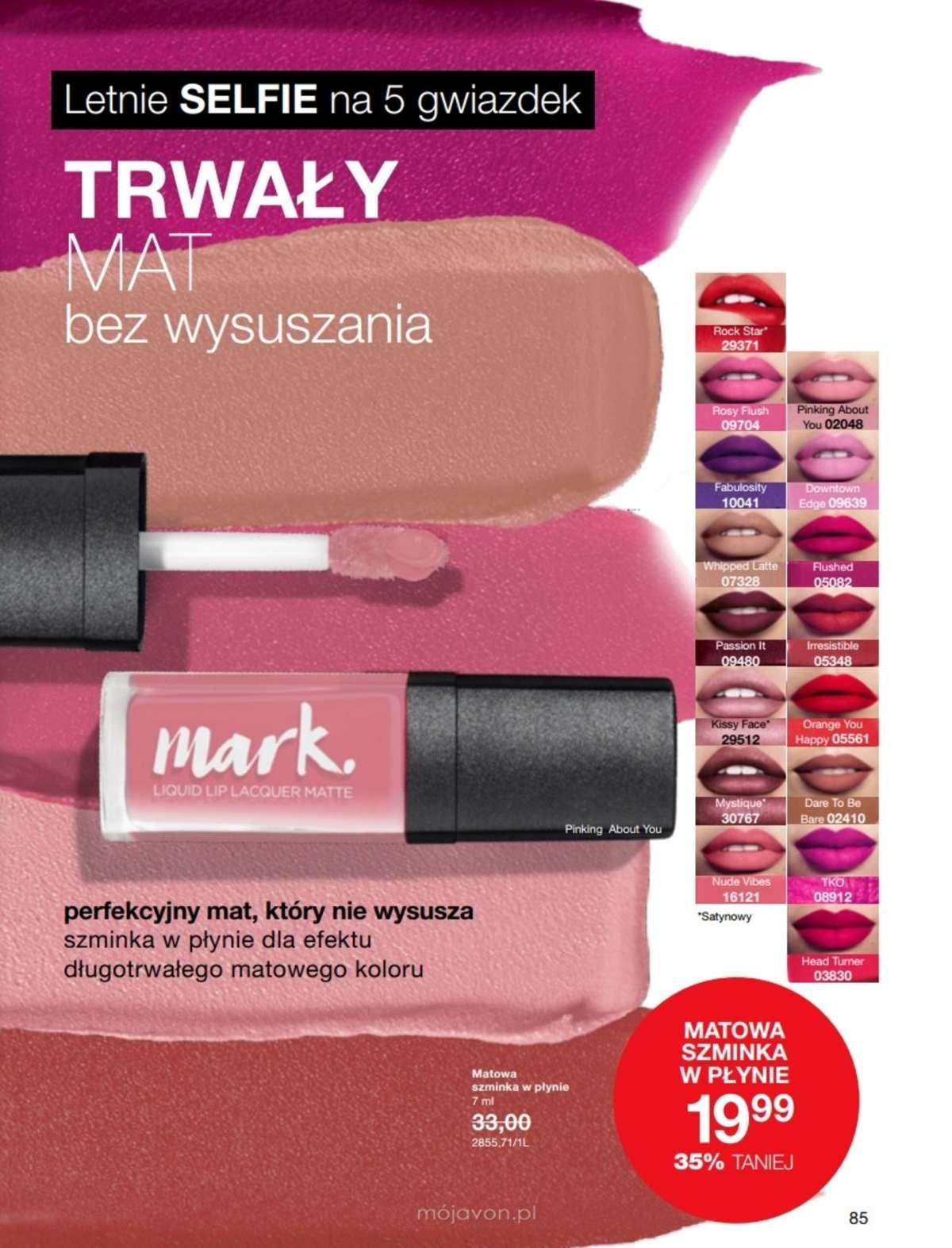 Gazetka promocyjna Avon str. 85