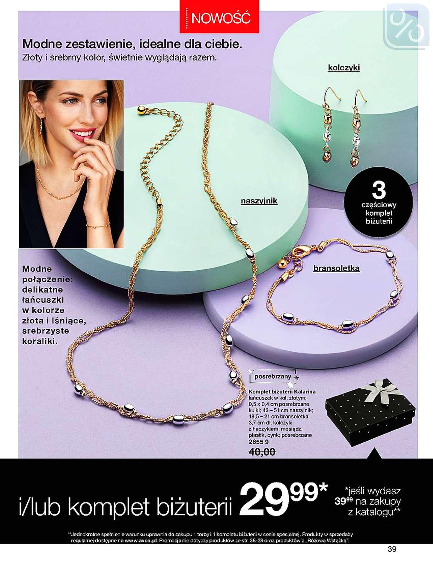 Gazetka promocyjna Avon str. 39