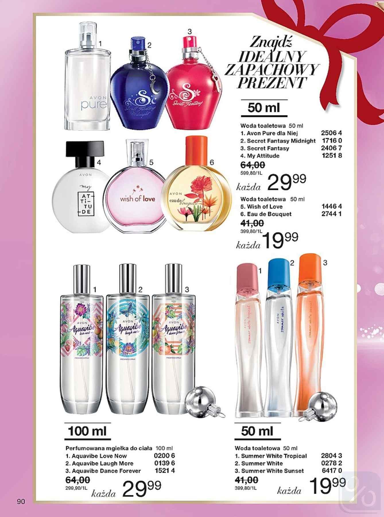 Gazetka promocyjna Avon str. 90