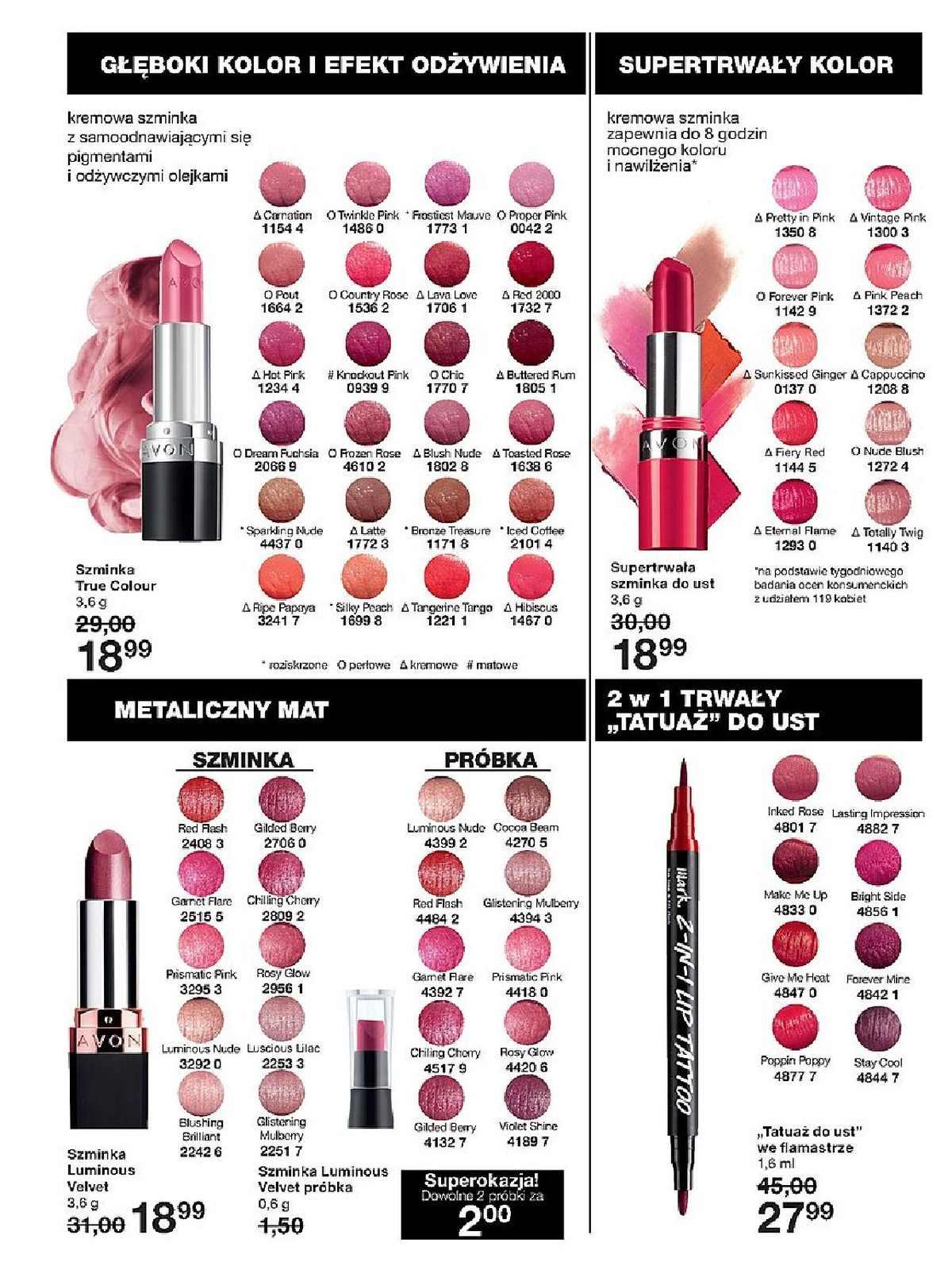 Gazetka promocyjna Avon str. 84