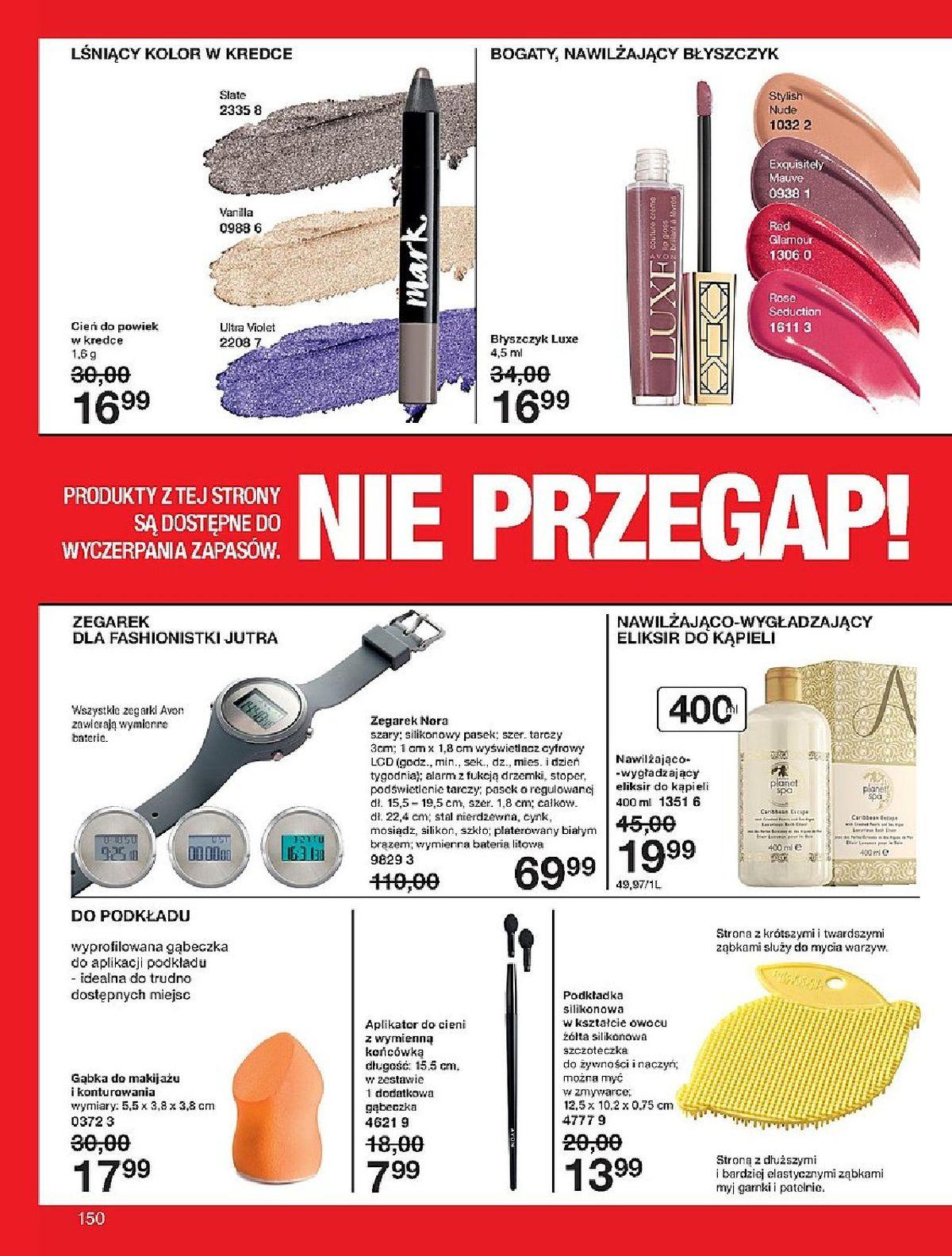 Gazetka promocyjna Avon str. 148