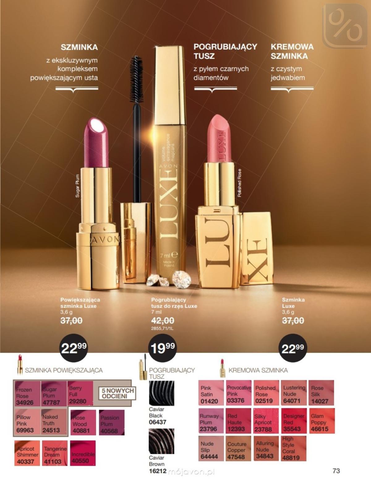 Gazetka promocyjna Avon str. 73