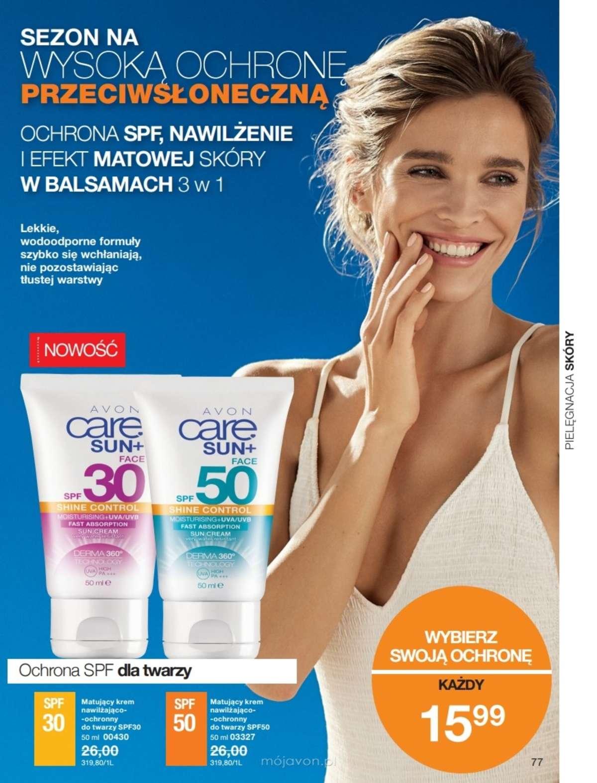 Gazetka promocyjna Avon str. 77