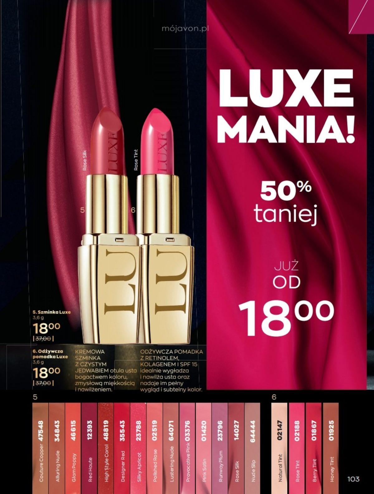 Gazetka promocyjna Avon str. 103