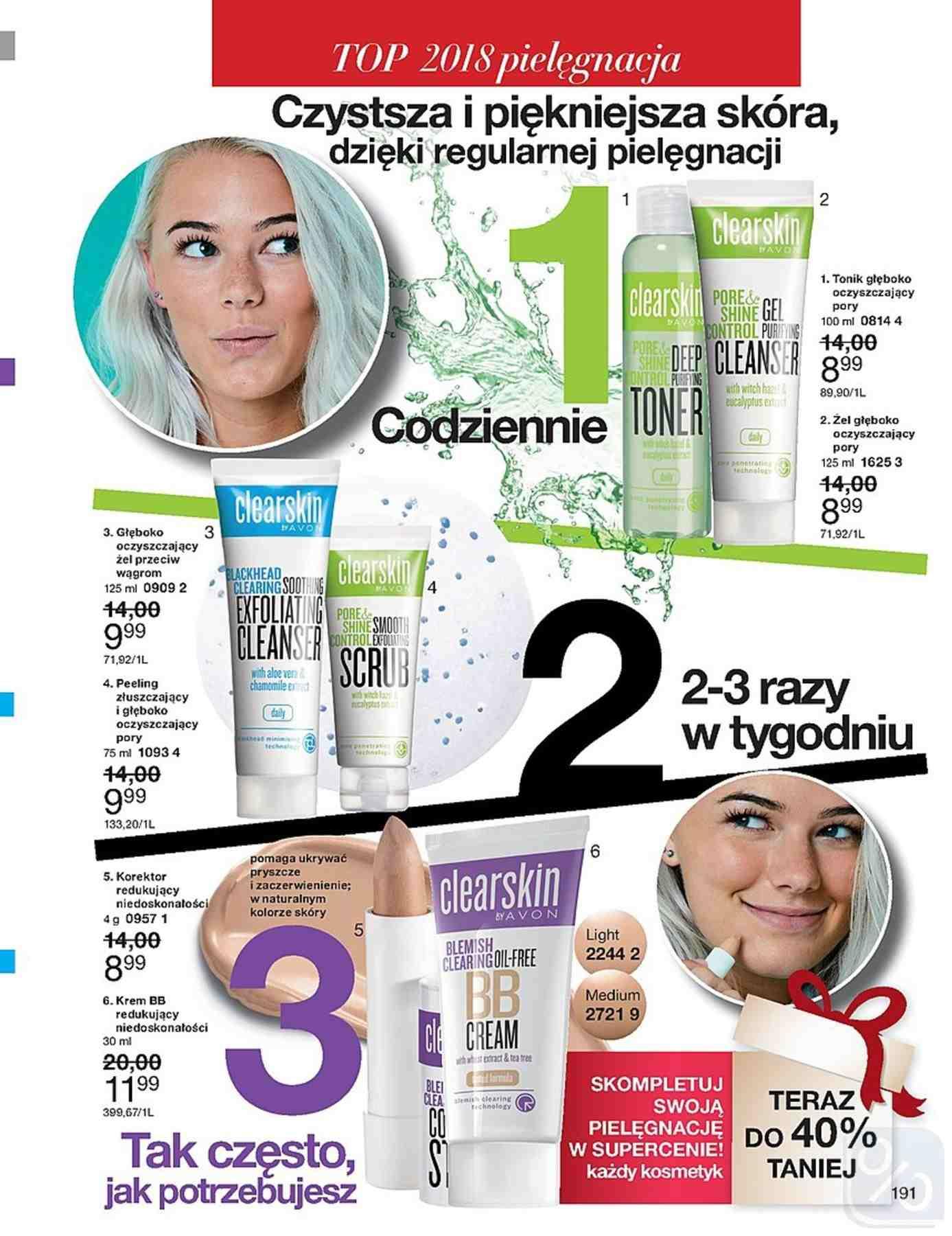 Gazetka promocyjna Avon str. 189