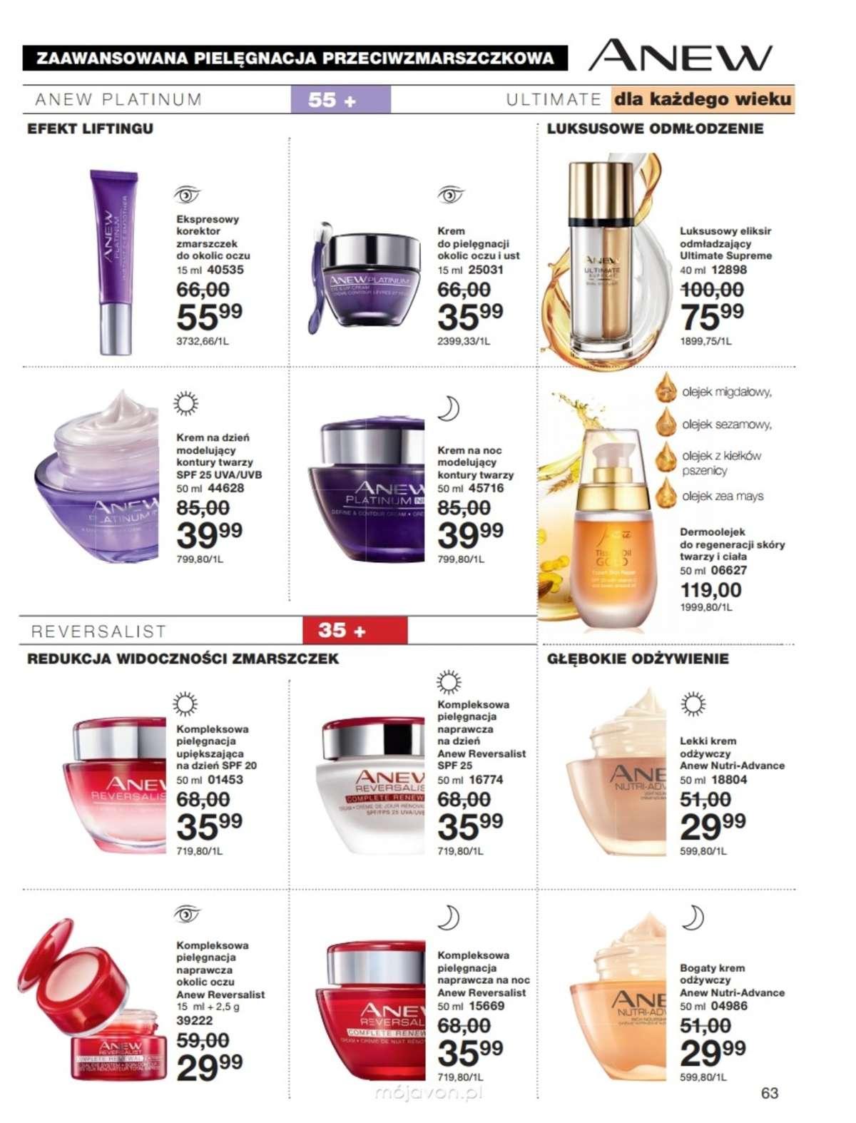 Gazetka promocyjna Avon str. 63