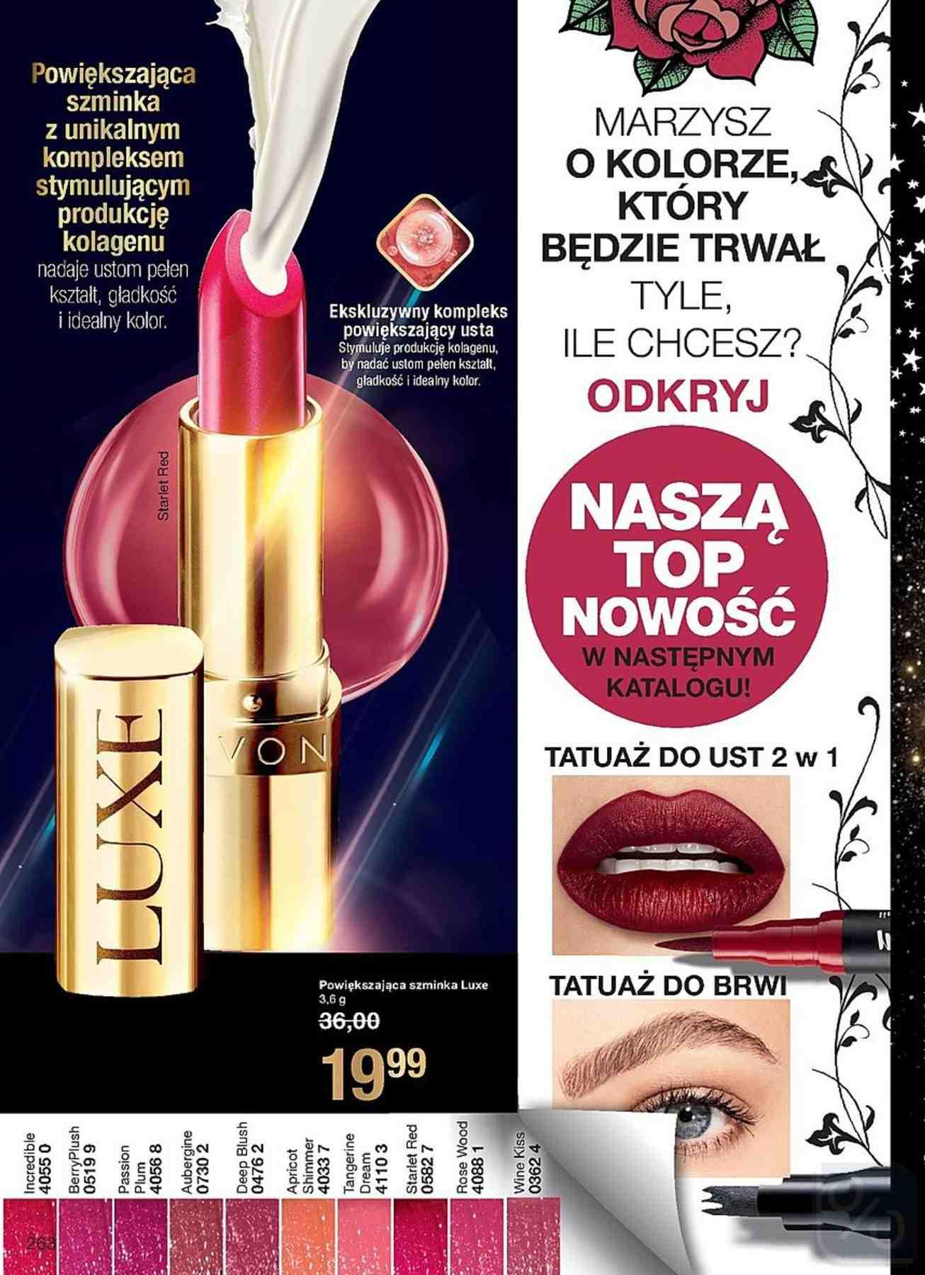 Gazetka promocyjna Avon str. 261
