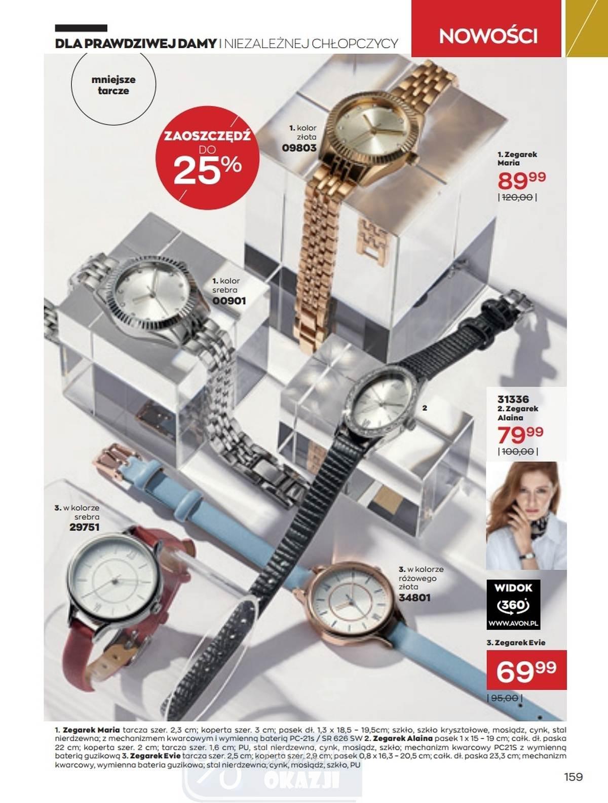 Gazetka promocyjna Avon str. 159