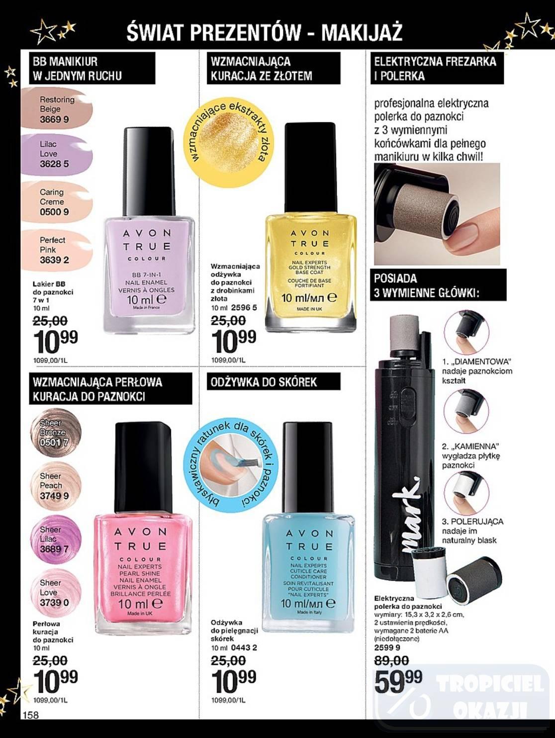 Gazetka promocyjna Avon str. 158
