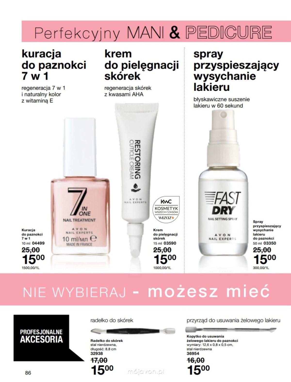 Gazetka promocyjna Avon str. 86