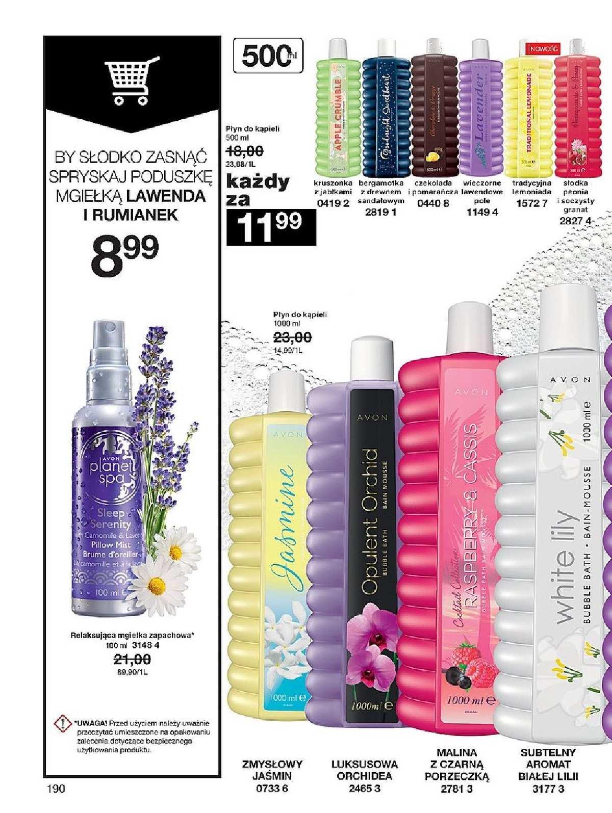 Gazetka promocyjna Avon str. 190