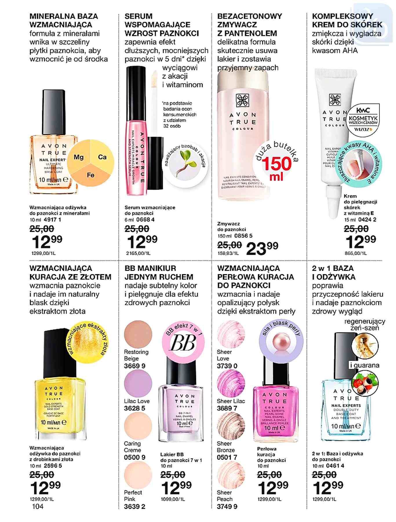 Gazetka promocyjna Avon str. 104