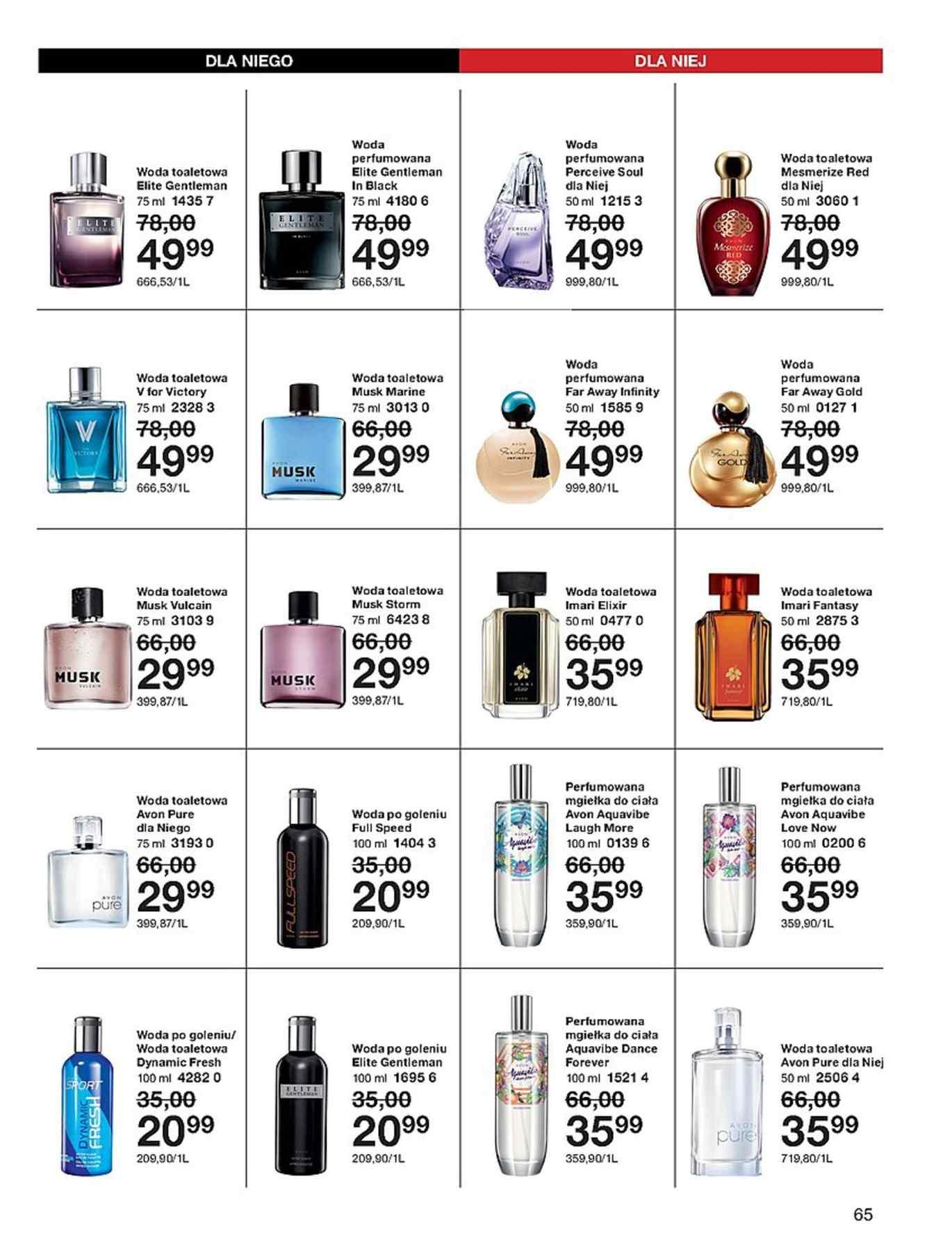 Gazetka promocyjna Avon str. 65