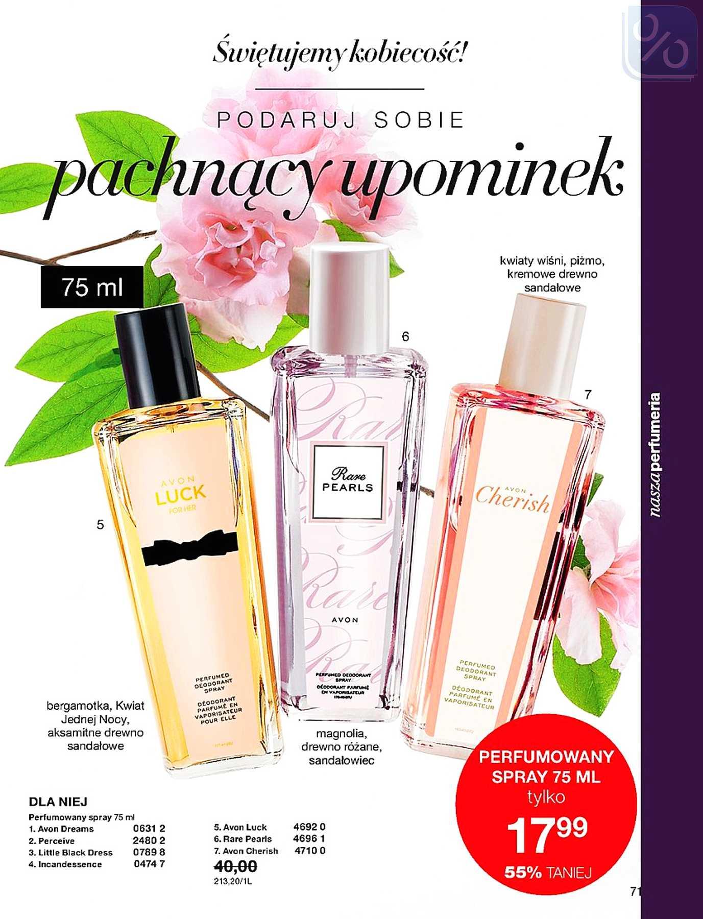 Gazetka promocyjna Avon str. 71