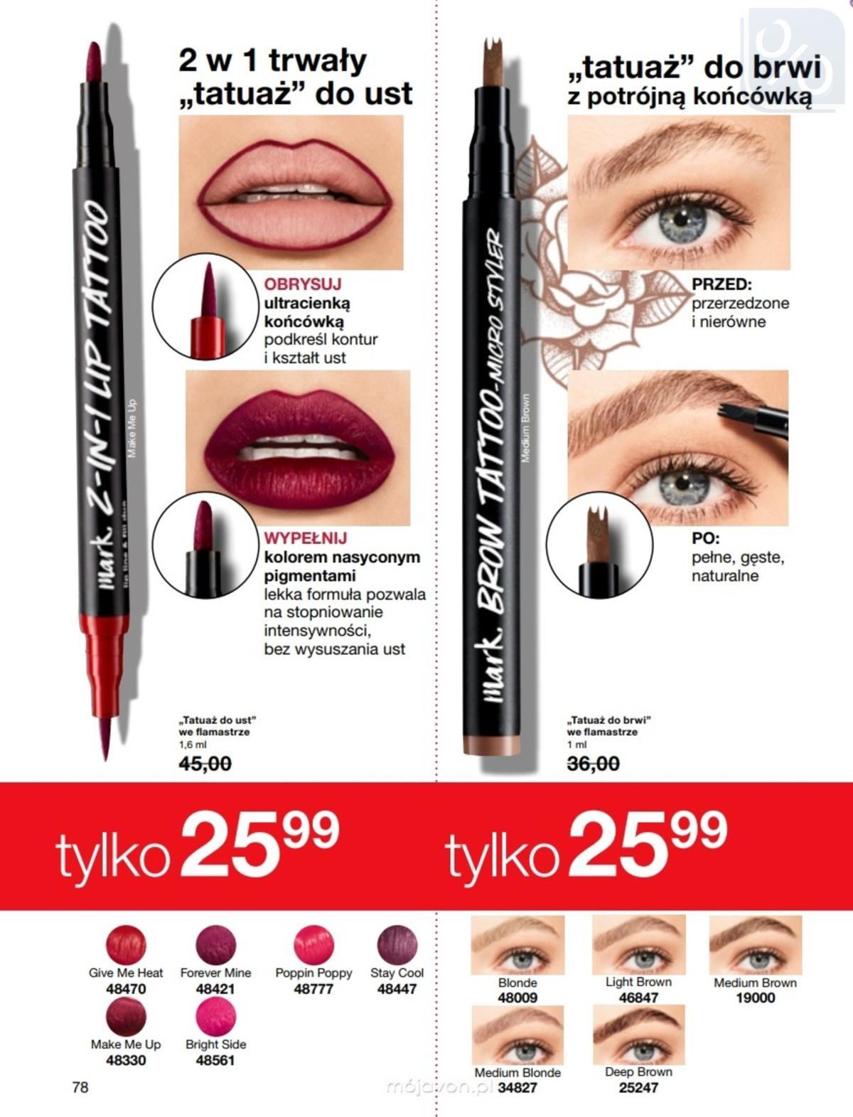 Gazetka promocyjna Avon str. 78