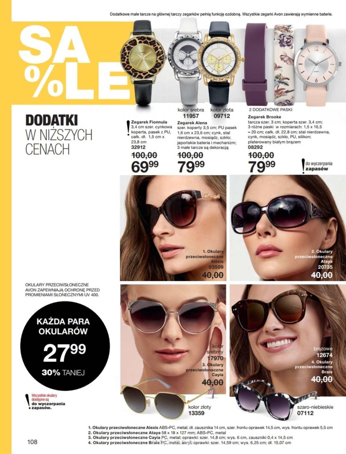 Gazetka promocyjna Avon str. 108