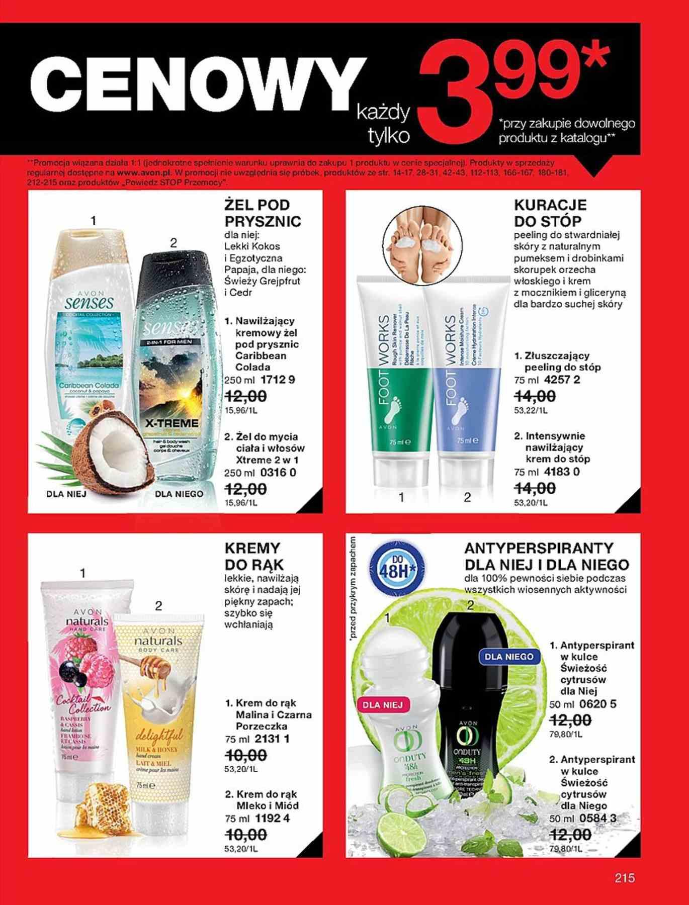 Gazetka promocyjna Avon str. 215