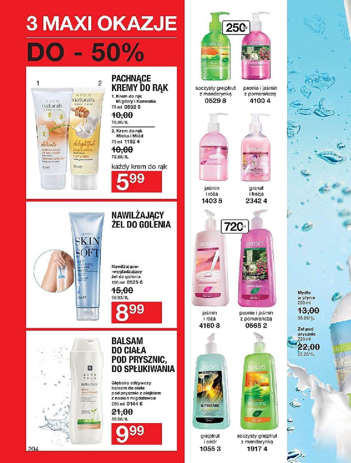 Gazetka promocyjna Avon str. 206