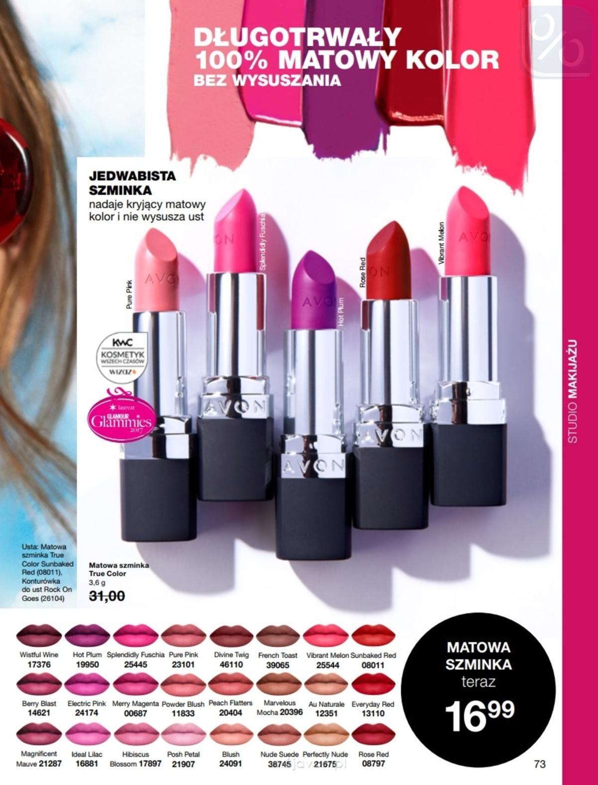 Gazetka promocyjna Avon str. 73