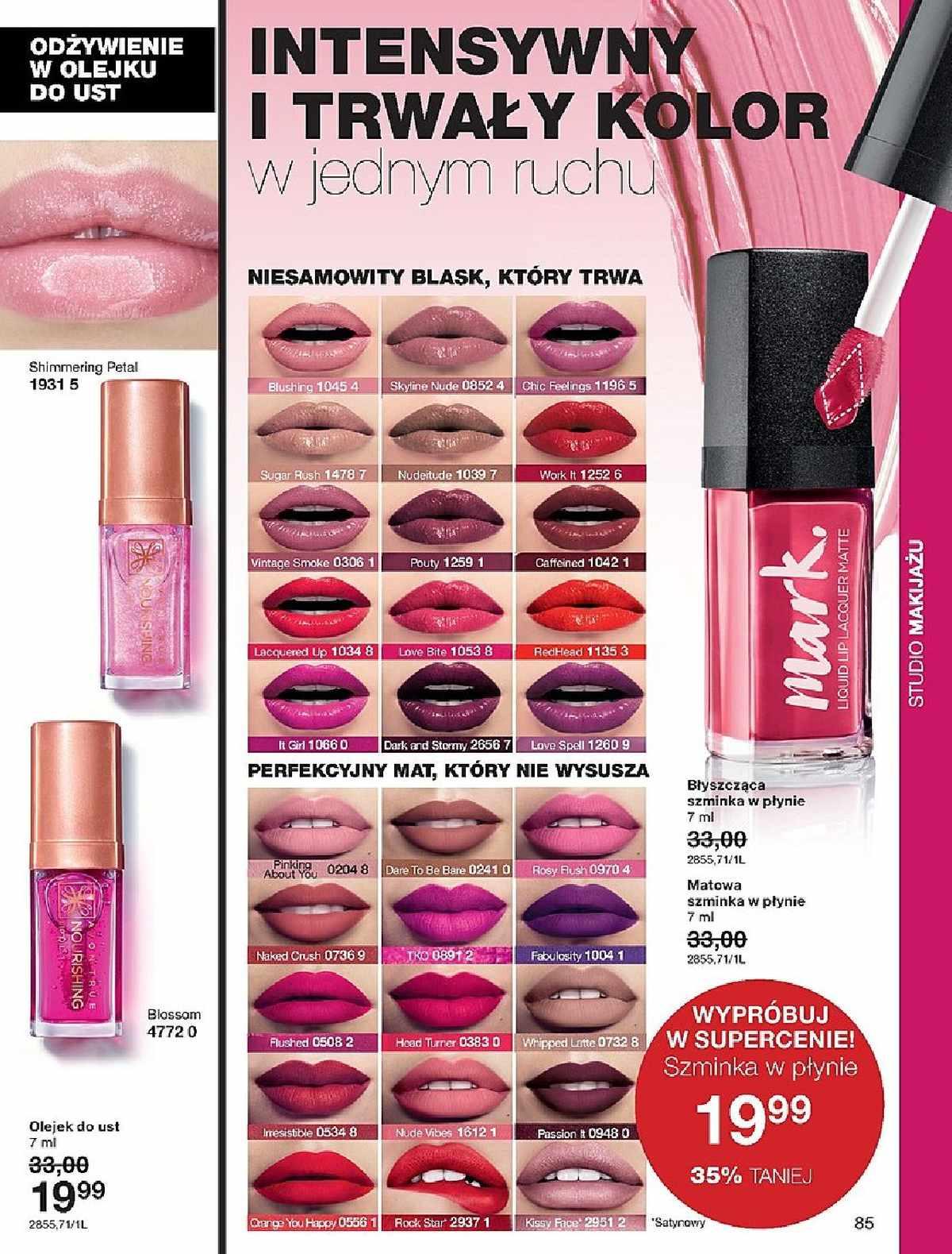 Gazetka promocyjna Avon str. 85