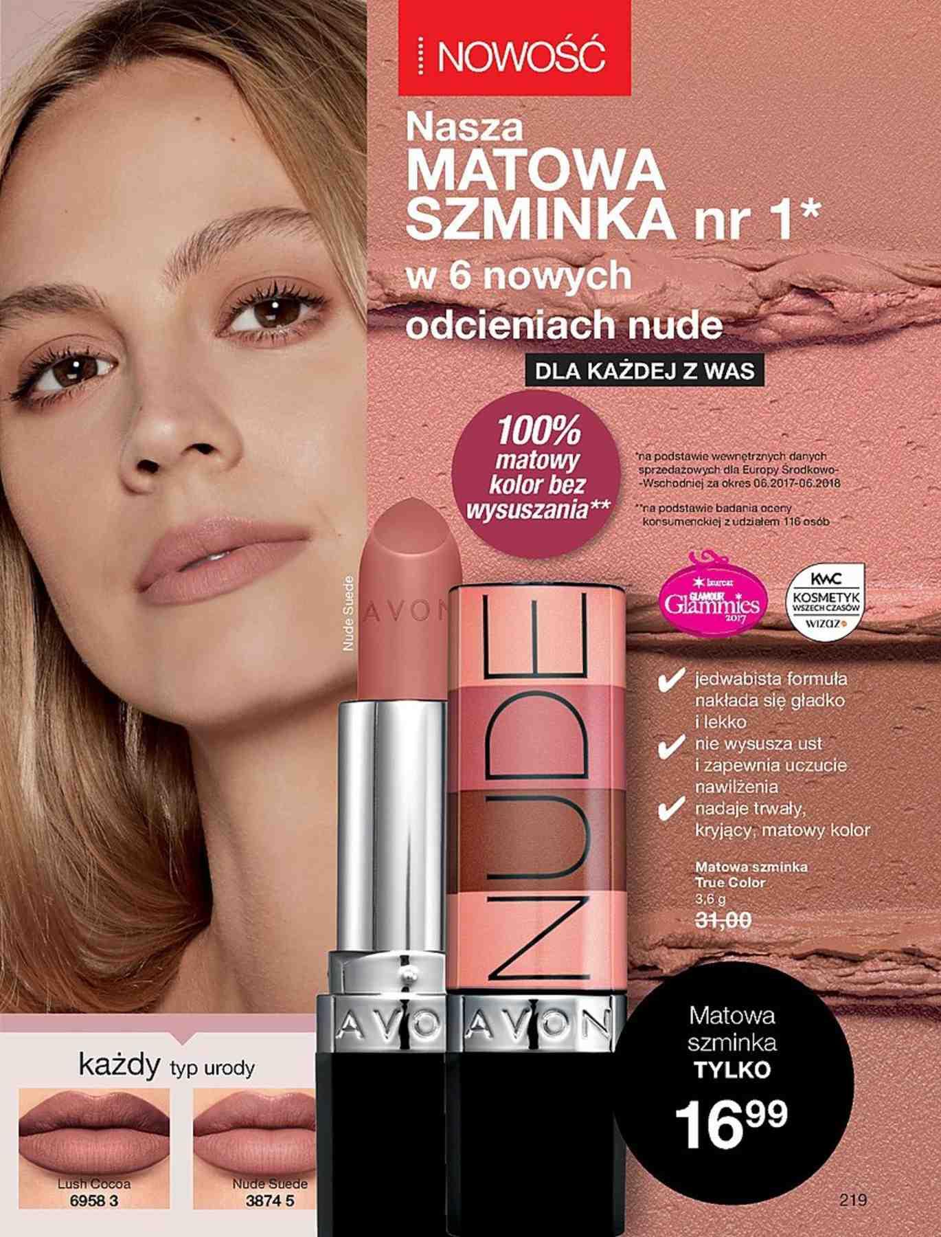 Gazetka promocyjna Avon str. 219